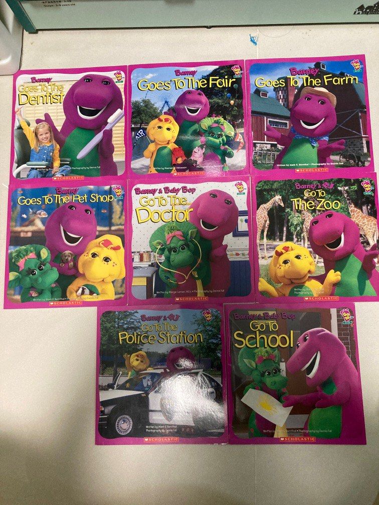 Barney books, Hobbies & Toys, Books & Magazines, Children's Books on ...