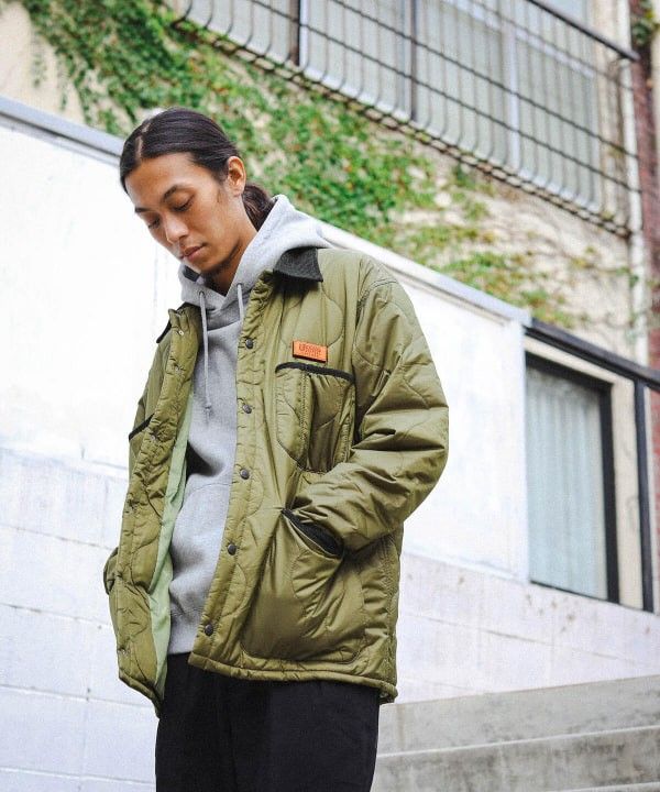 Beams X Universal Overall Quilted jacket, 男裝, 外套及戶外衣服 