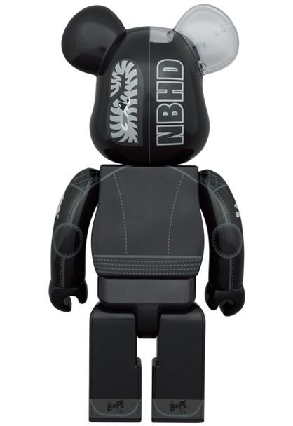 現貨」BEARBRICK BE@RBRICK A BATHING APE(R) × NEIGHBORHOOD(R) NBHD