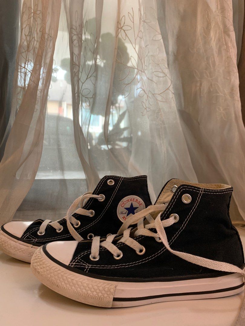 Used discount black converse