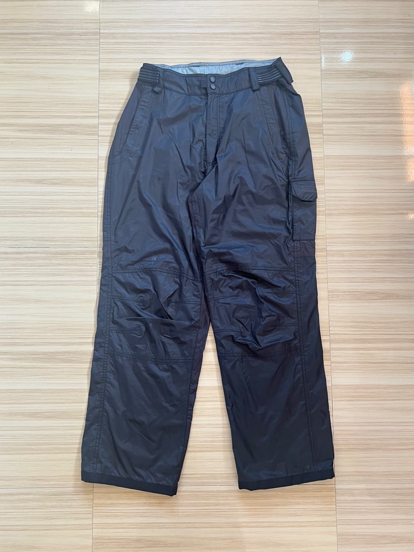 black parachute cargo pants, Women's Fashion, Bottoms, Other Bottoms on