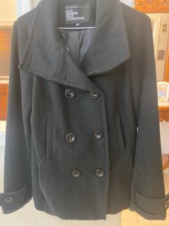Black Wool coat from urban behaviour