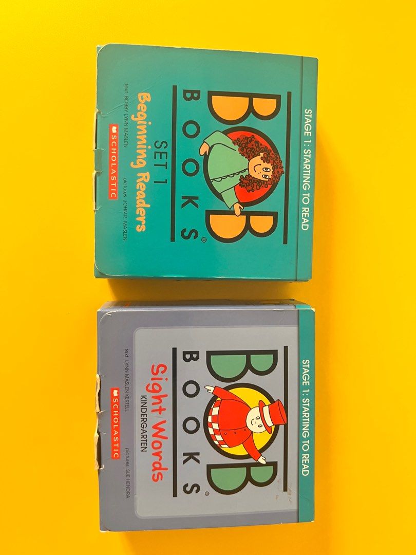 Bob books set 1 & sight words, Hobbies & Toys, Books & Magazines
