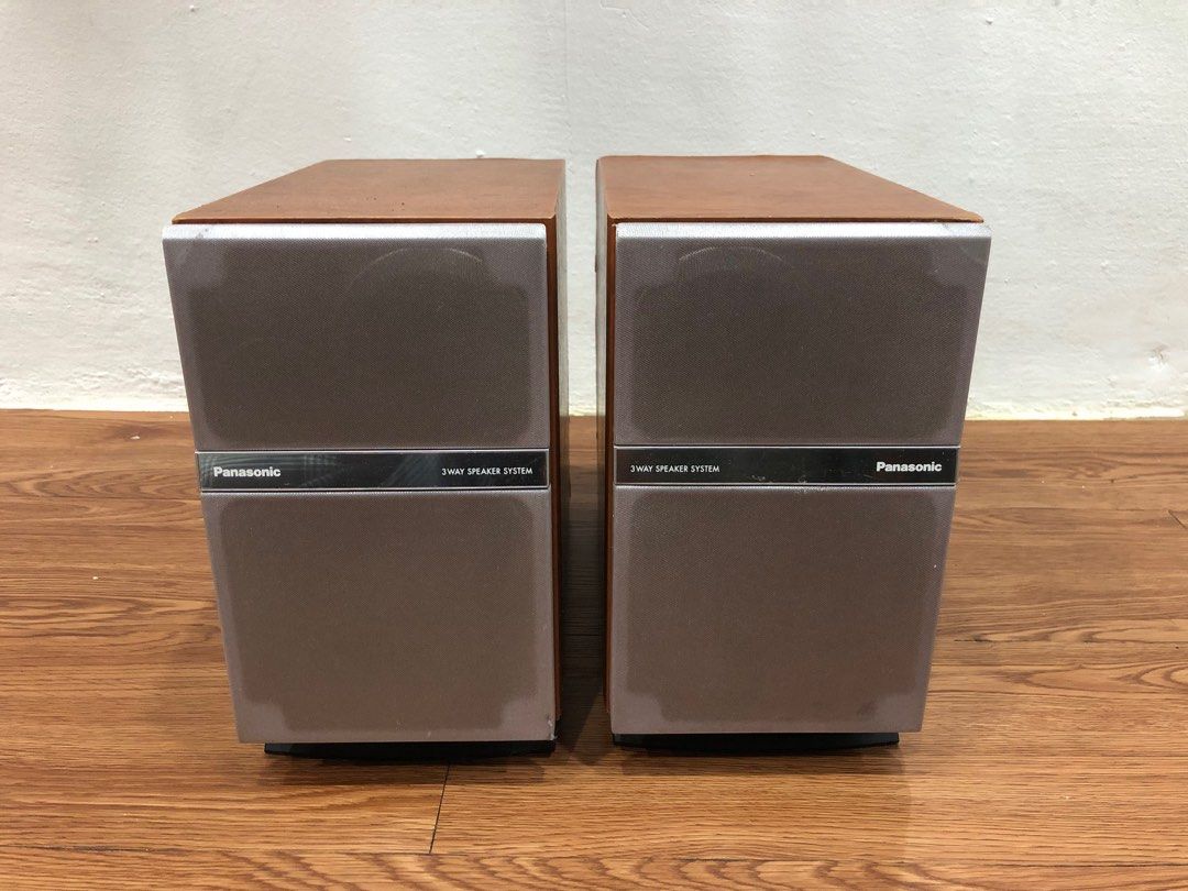 Panasonic bookshelf cheap speakers