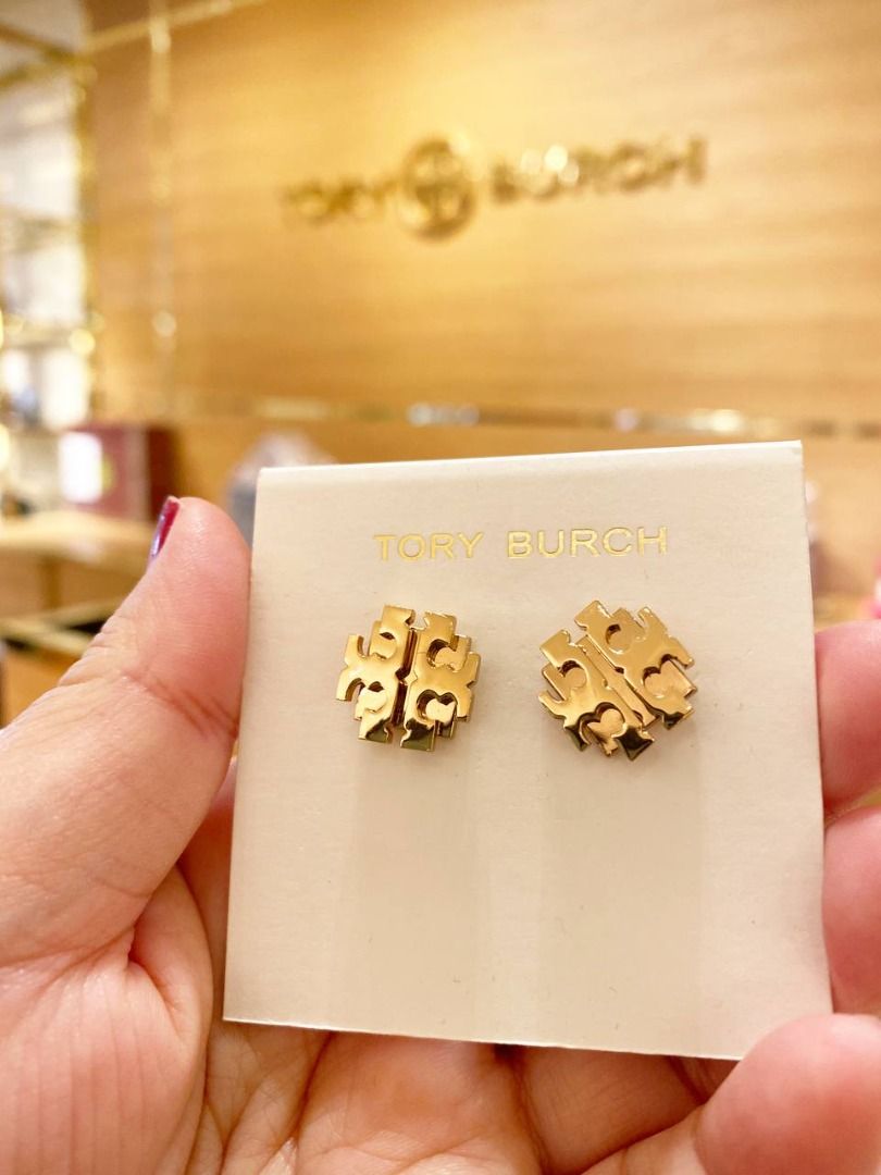 Tory burch post shop earrings