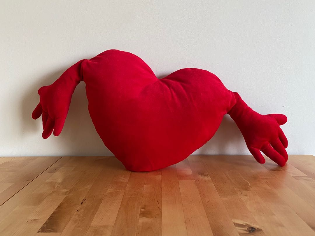 Ikea heart pillow sales