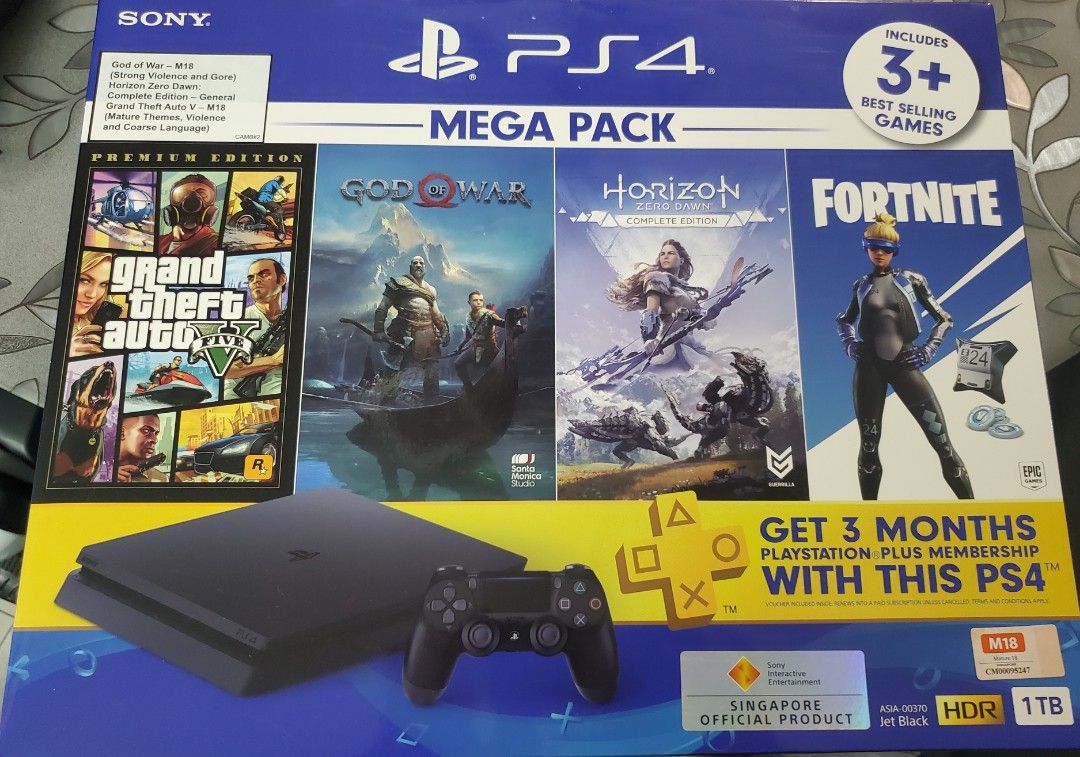 Ps4 pro 1tb mega pack deals