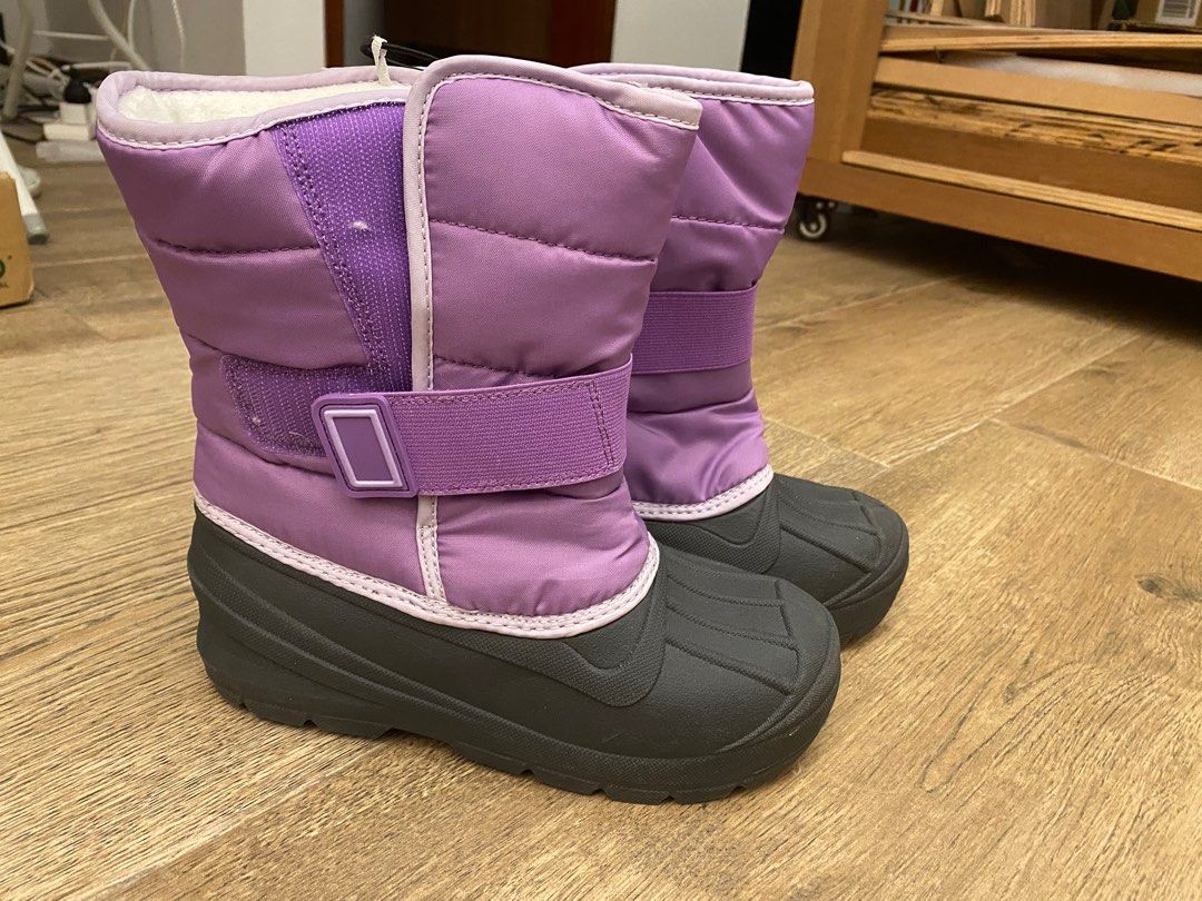Purple waterproof new arrivals boots