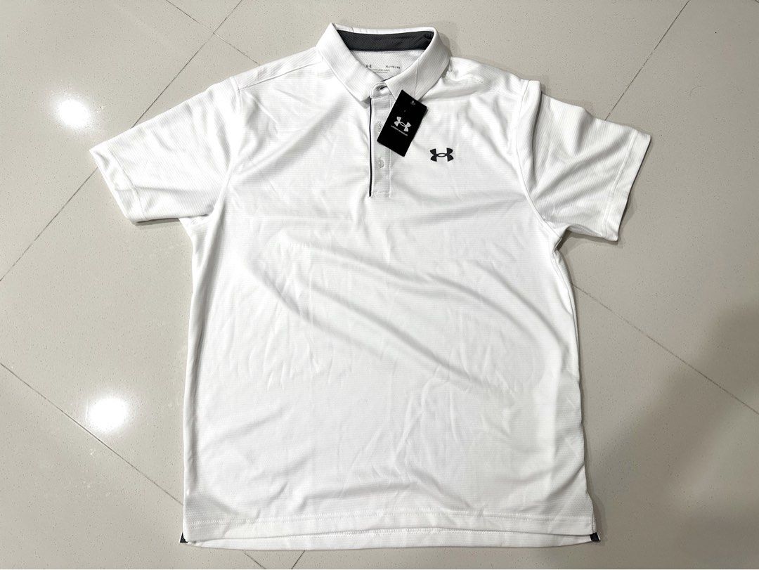 Under armor dri fit hot sale polo shirts