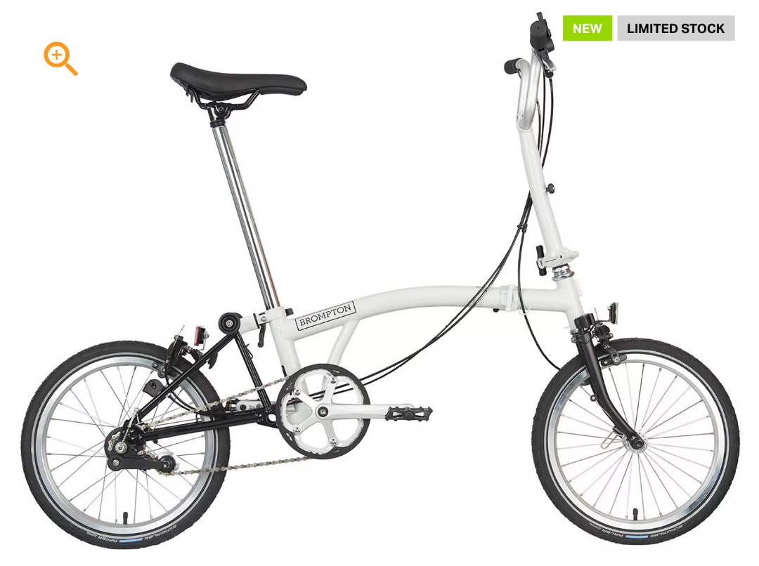 Brompton m6r top papyrus white