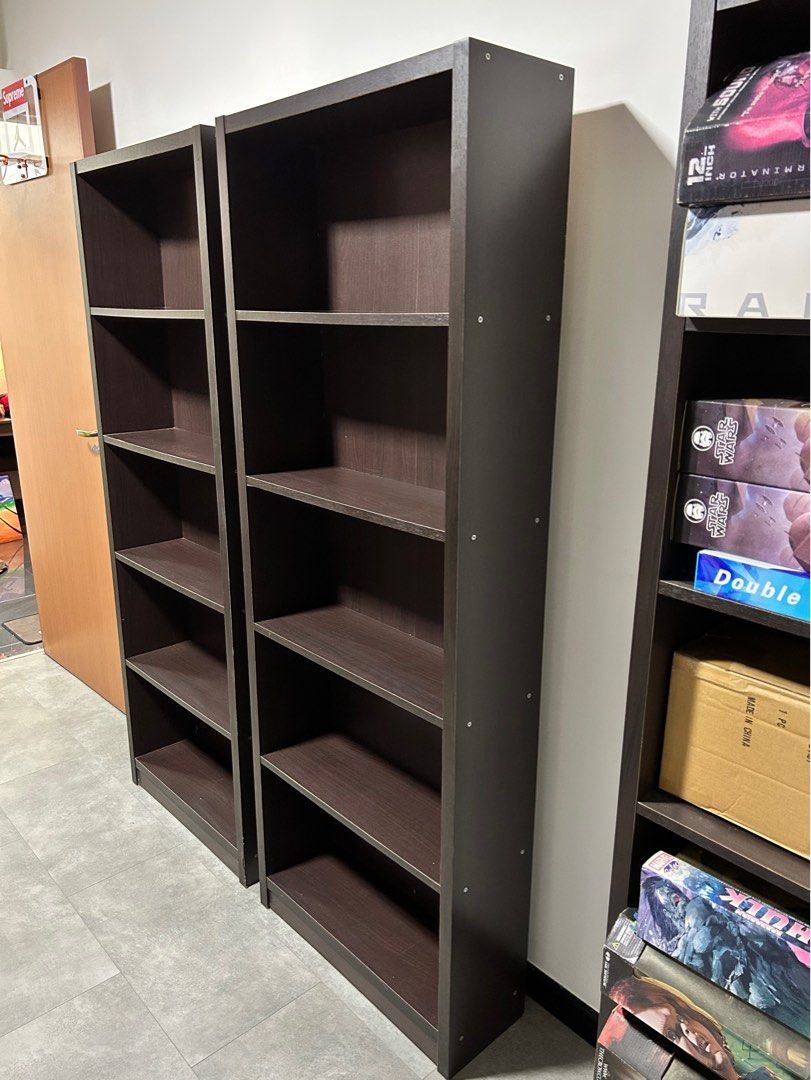 Brown Bookshelf for sale not Ikea scantek Billy detolf book rack besta