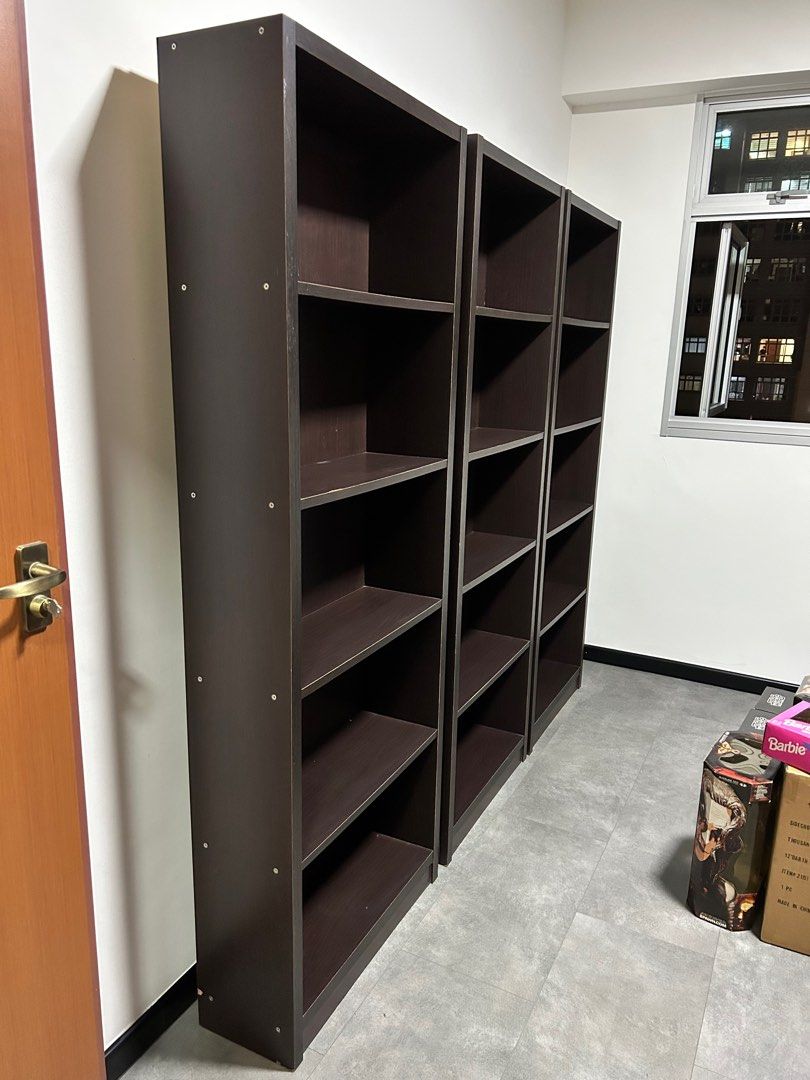 Brown Bookshelf for sale not Ikea scantek Billy detolf book rack besta