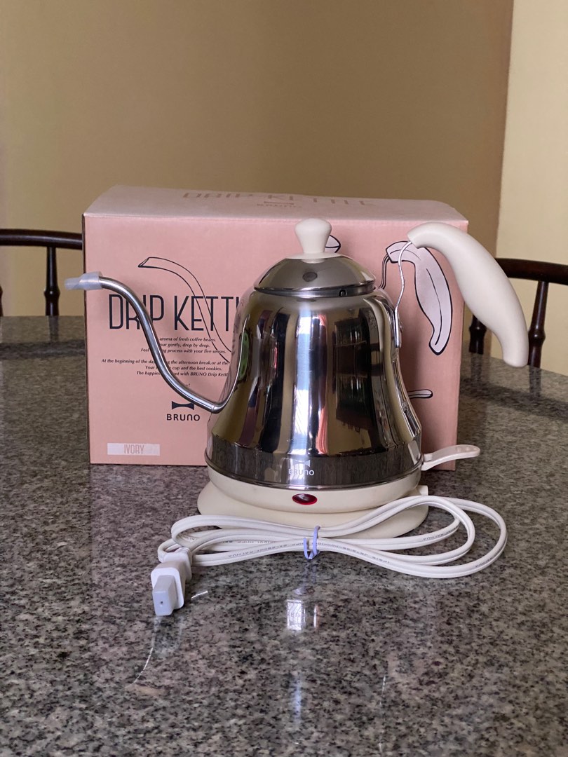 Bruno Electric Drip Kettle Gooseneck, TV & Home Appliances, Kitchen Appliances, Coffee Machines