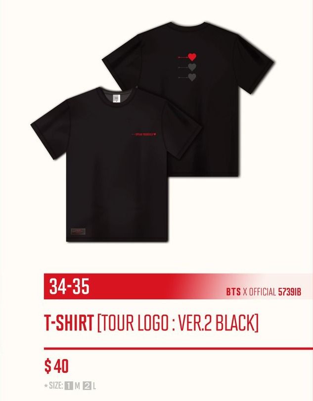 公式 】BTS 防弾少年団 SYS LYS グッズ Tシャツ VER2 BTS LYS SYS T