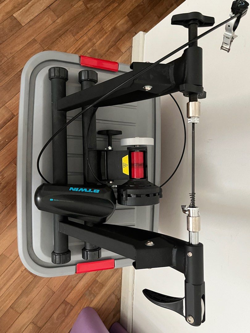 BTWIN Indoor Trainer In Ride 100 Sports Equipment Bicycles