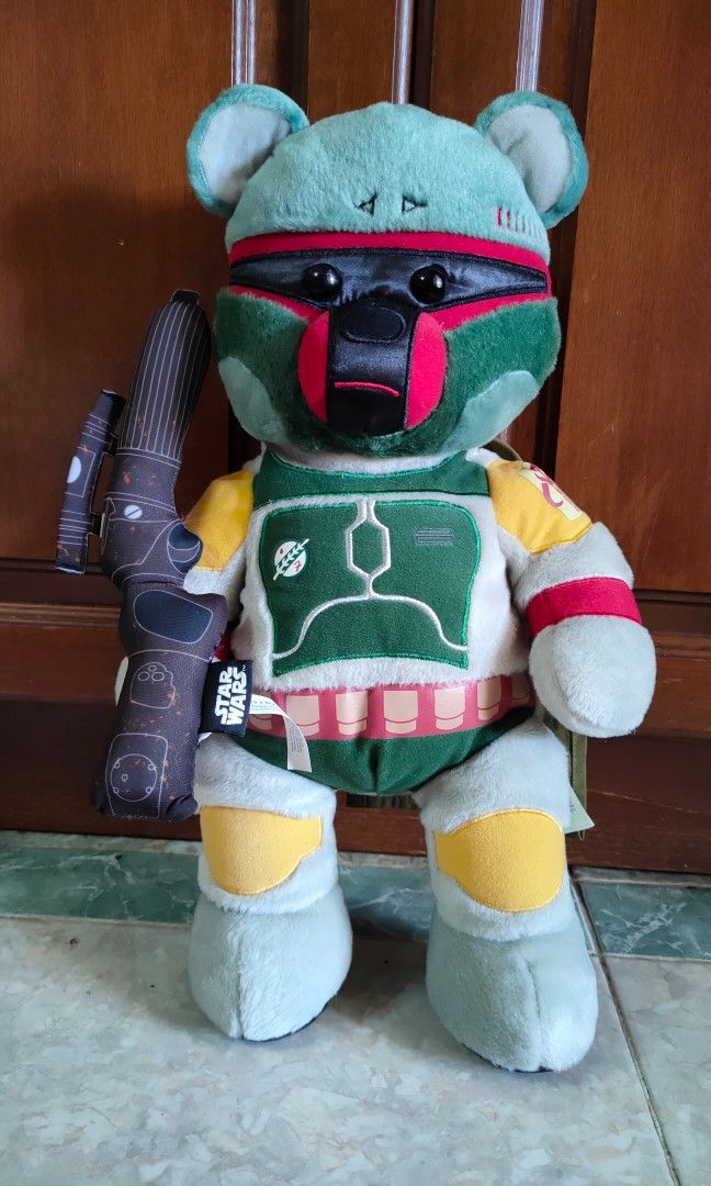 Build a Bear Boba Fet Star Wars, Hobbies & Toys, Toys & Games on Carousell