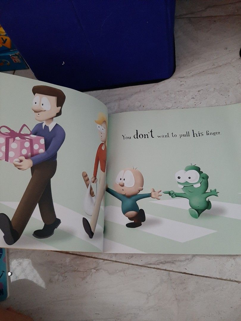 Buku there is monster under my bed who farts, Buku & Alat Tulis, Buku AnakAnak di Carousell