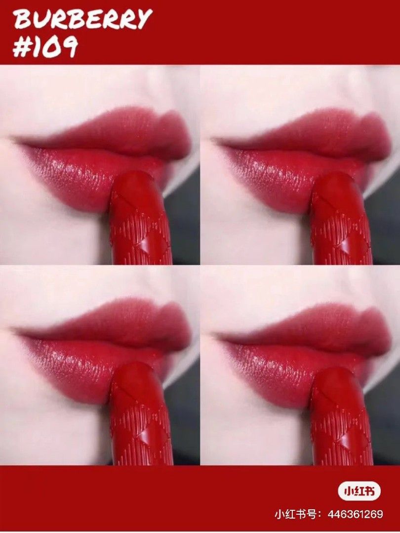 Burberry clearance 109 lipstick