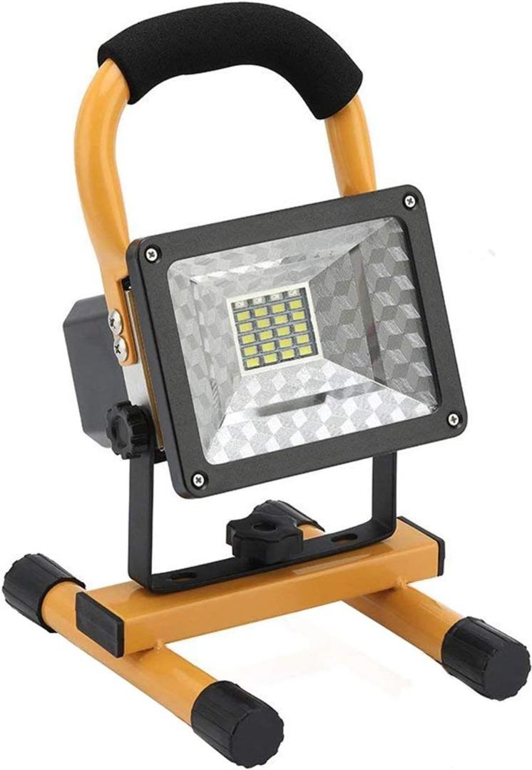 Lepro Portable LED Work Light, 20W, Rechargeable Outdoor Flood Light, Power Bank for Hiking, Working, Car Repairing, Workshop and More