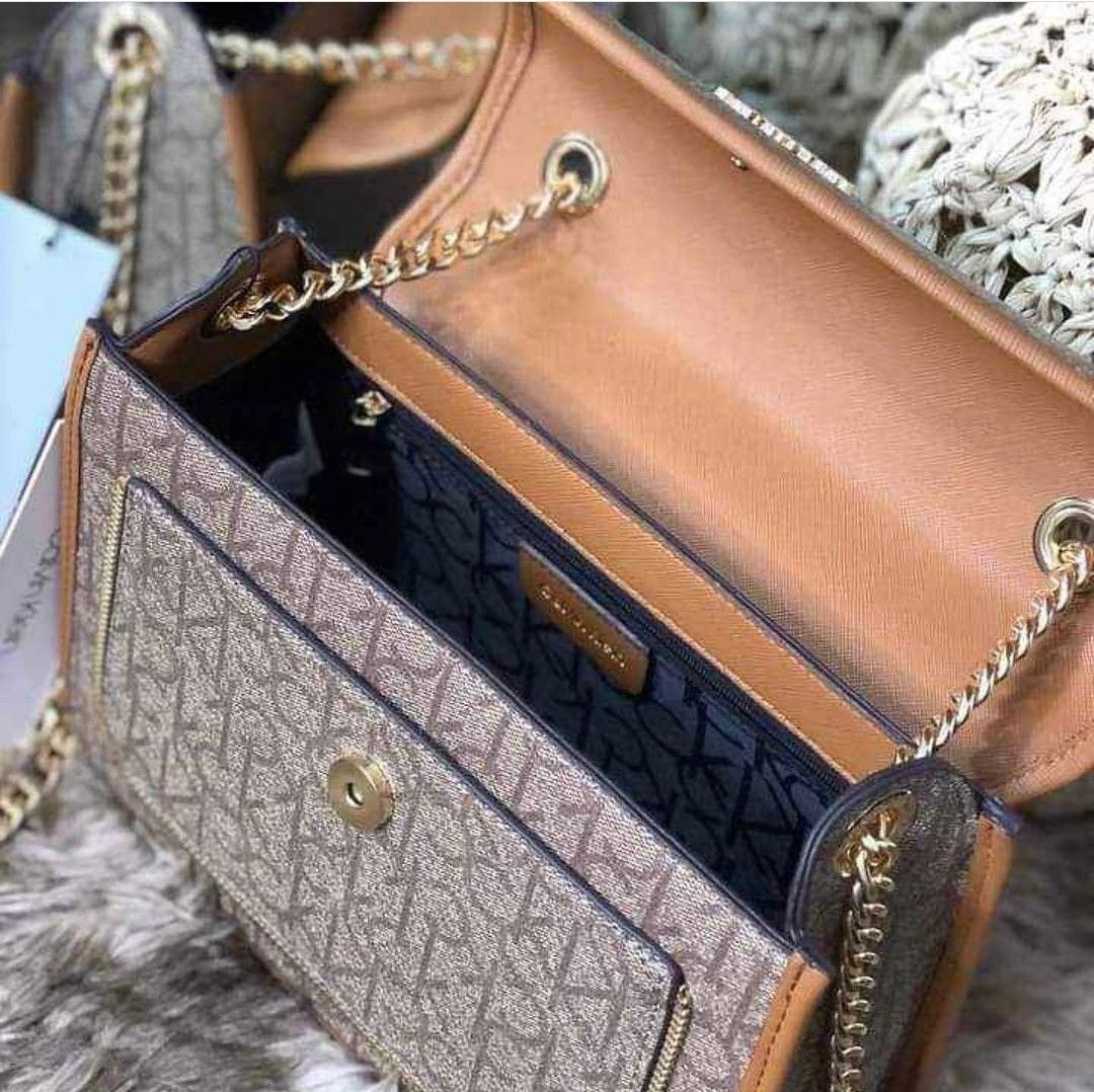 Calvin klein envelope bag sales