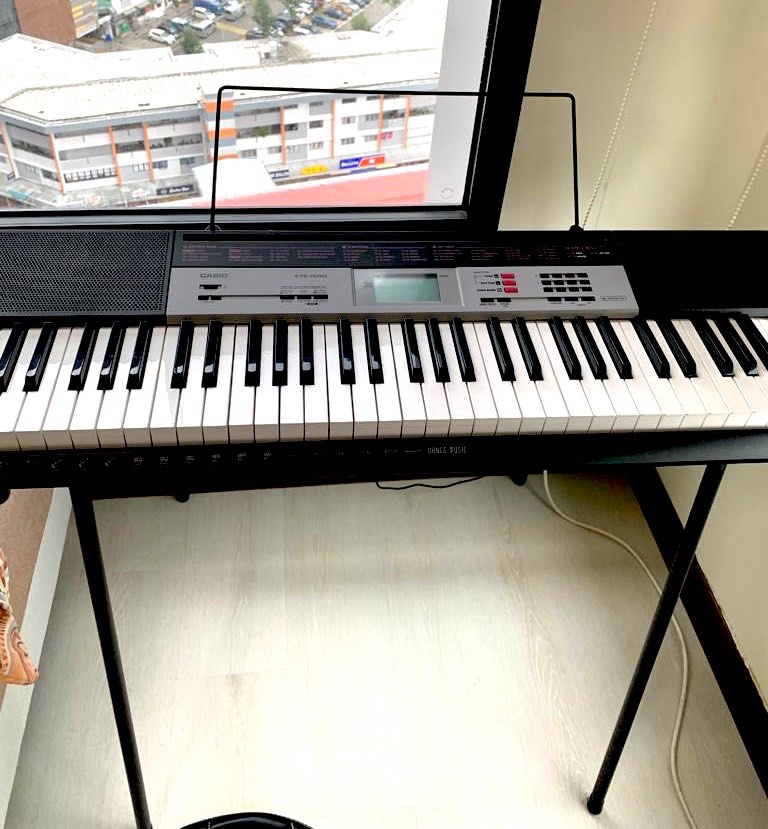 Casio Keyboard, Hobbies & Toys, Music & Media, Musical Instruments on Carousell