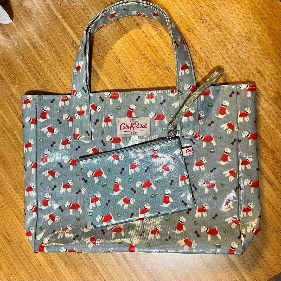 Cath Kidston Tote Bag and Pouch Stanley Dog Print