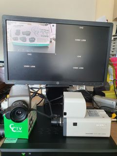 CCTV 4 Ch complete system