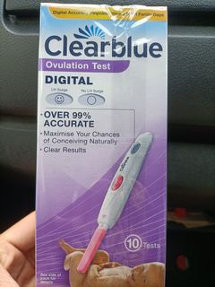 Clear blue Ovulation test kit Babies Kids Maternity Care on Carousell