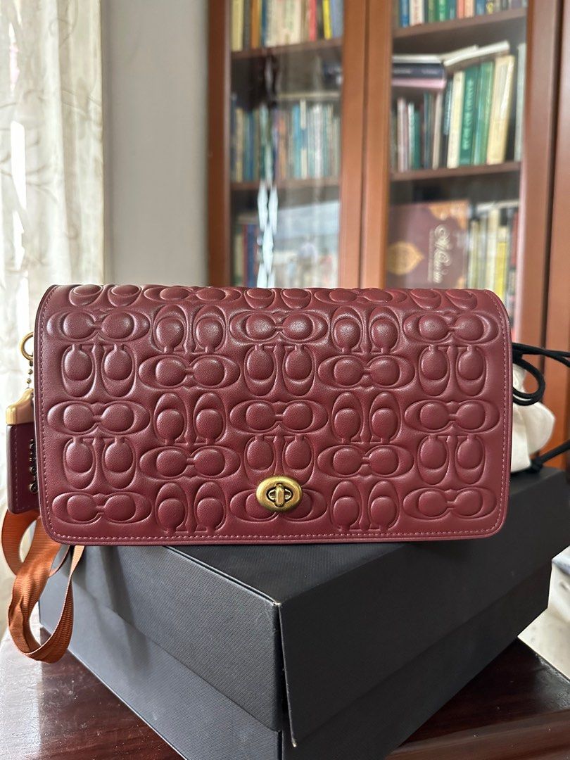 Authentic Coach 1941 Dinky in Signature Leather