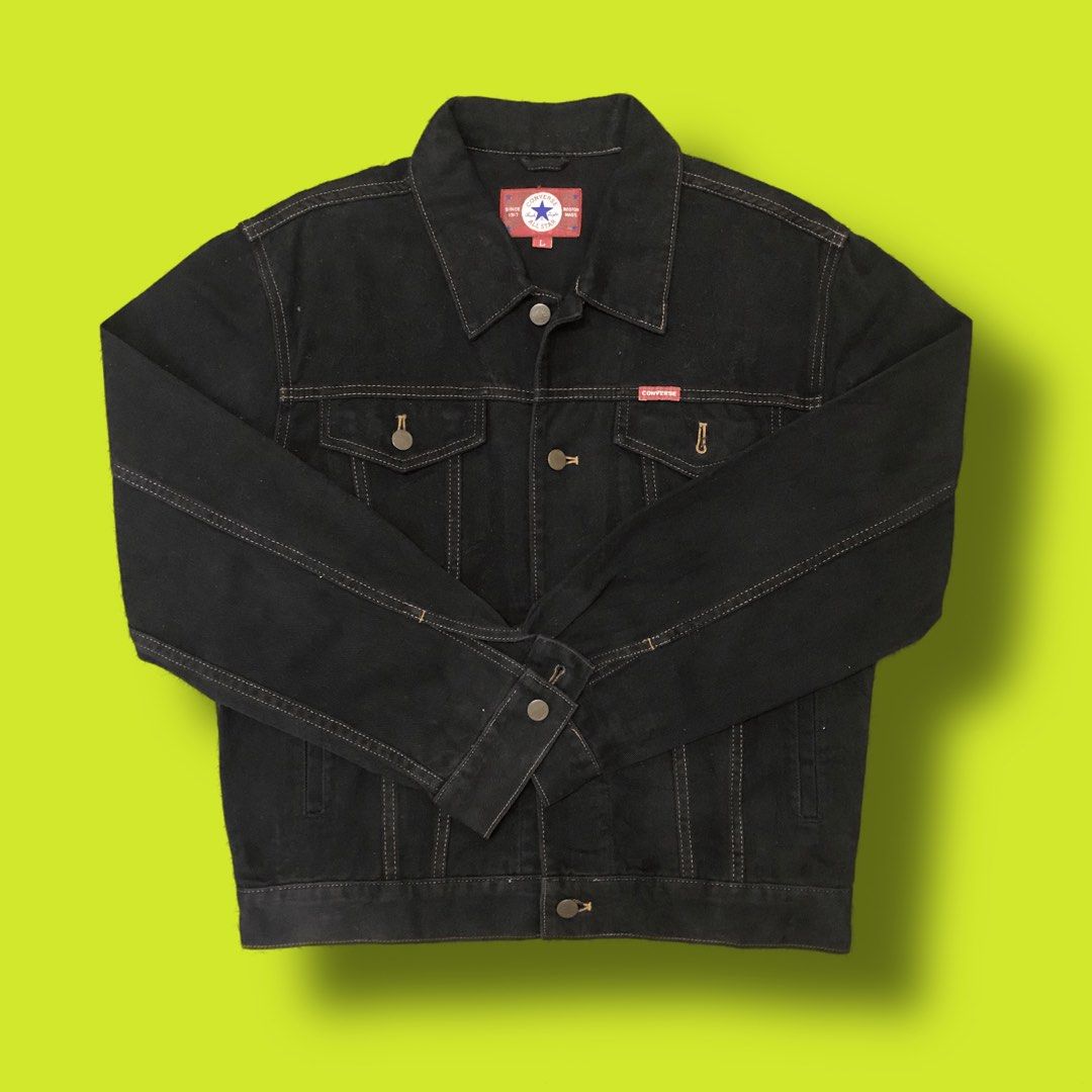 Converse Black Denim Jacket
