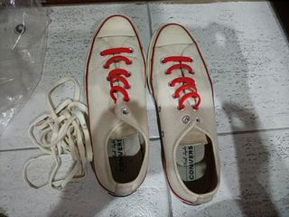 converse chuck taylor all star white canvas sneakers school shoes