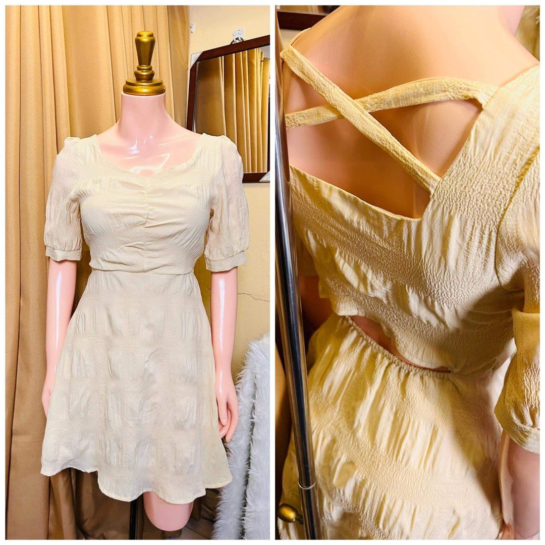 cream/beige dress (Category: Dresses) located in Quezon City. Submitted by luijeff (Listing ID 1206094588, Image 1). Description: .