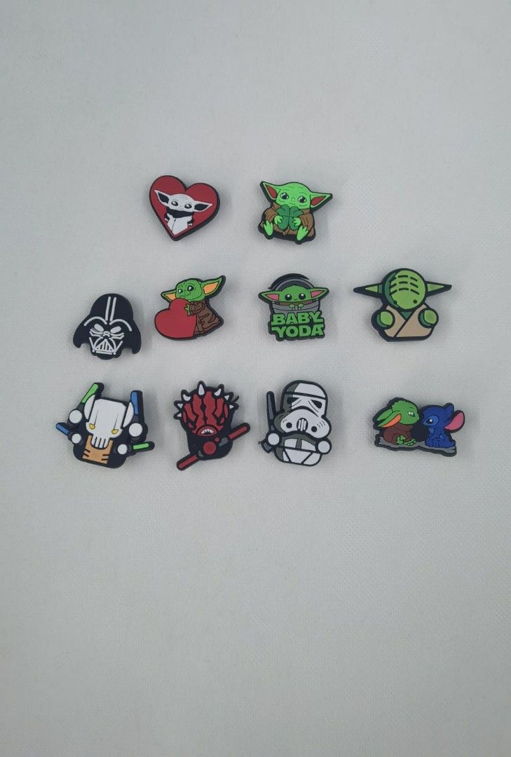 CROCS JIBBITZ / SHOE CHARMS / MARVEL SUPERHERO / STAR WARS / PIRATES OF