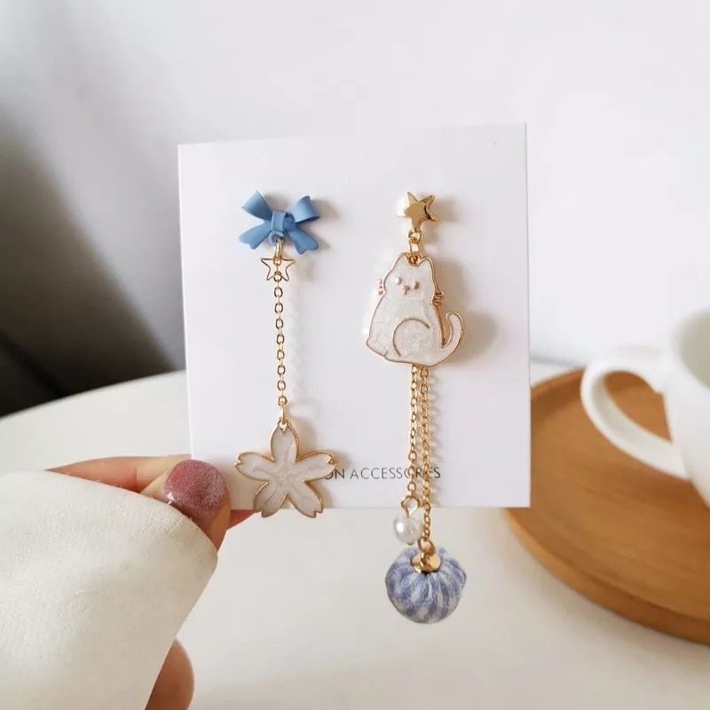 Cute animal Cheryl blossom earrings