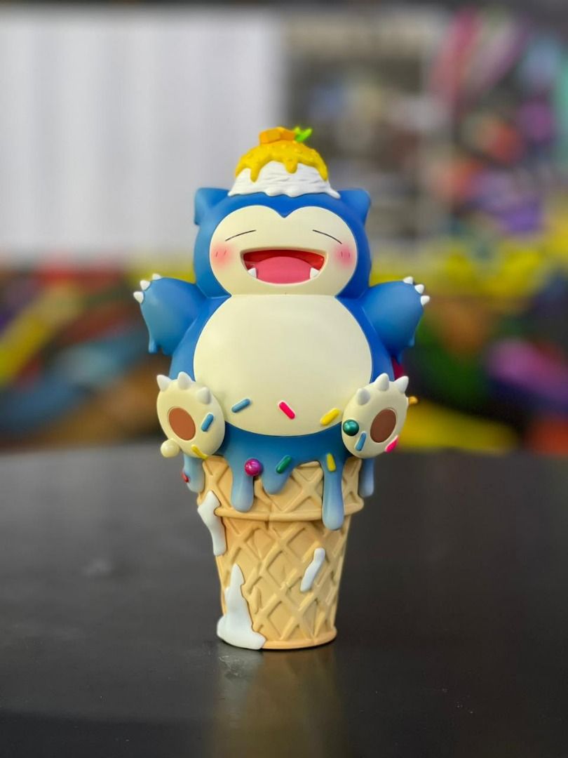 Pokemon Ice-cream Series Snorlax Resin Statue - DM Studio [In-Stock]
