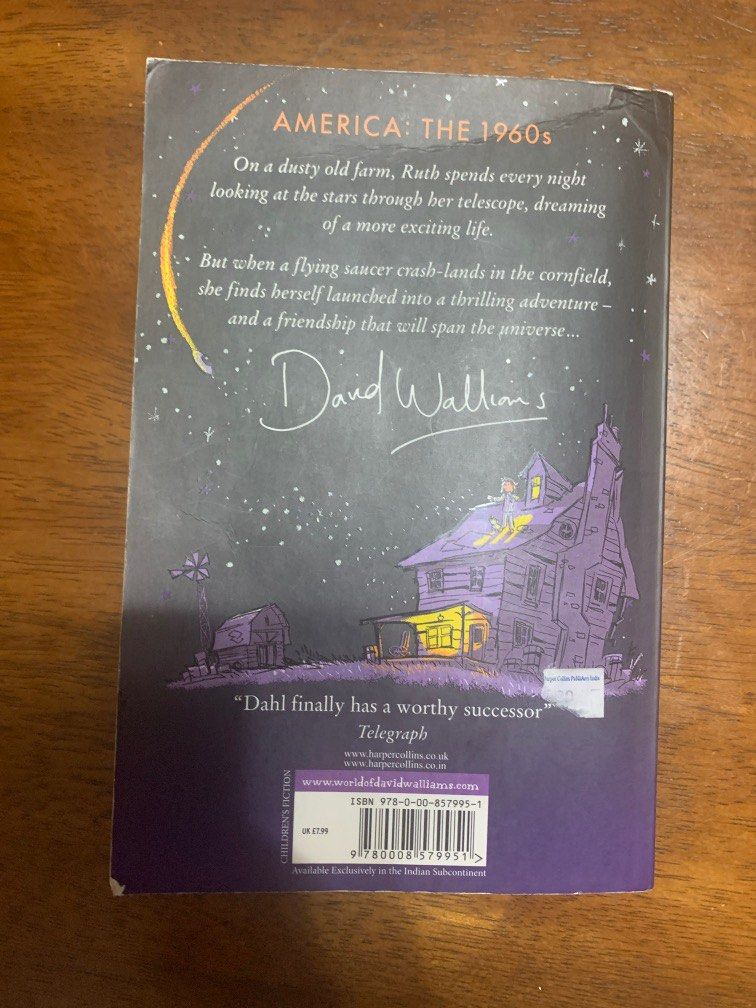 David Walliams new book Spaceboy (released 2022), Hobbies & Toys