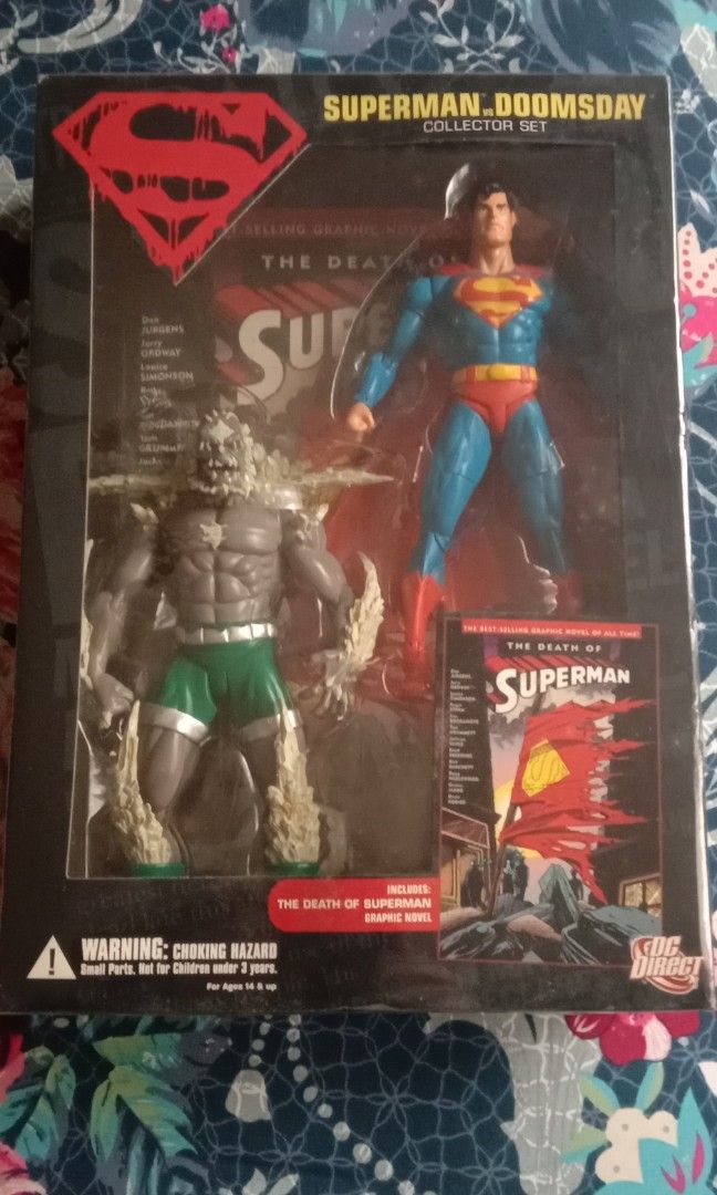 DC Collectibles Superman v Doomsday (Category: Figurines & Statues) located in Quezon. Submitted by lled23 (Listing ID 1206102613, Image 1). Description: DC Collectibles Superman v Doomsday - MOC ( mint on box ) - never taken out of the box - came from U.S. 09777290019.
