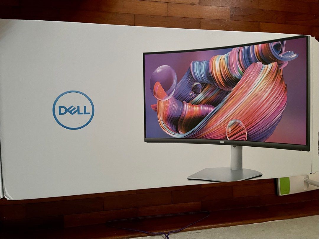 Dell Monitor, Dell 34in Curved USB-C Monitor, Computers & Tech, Parts ...