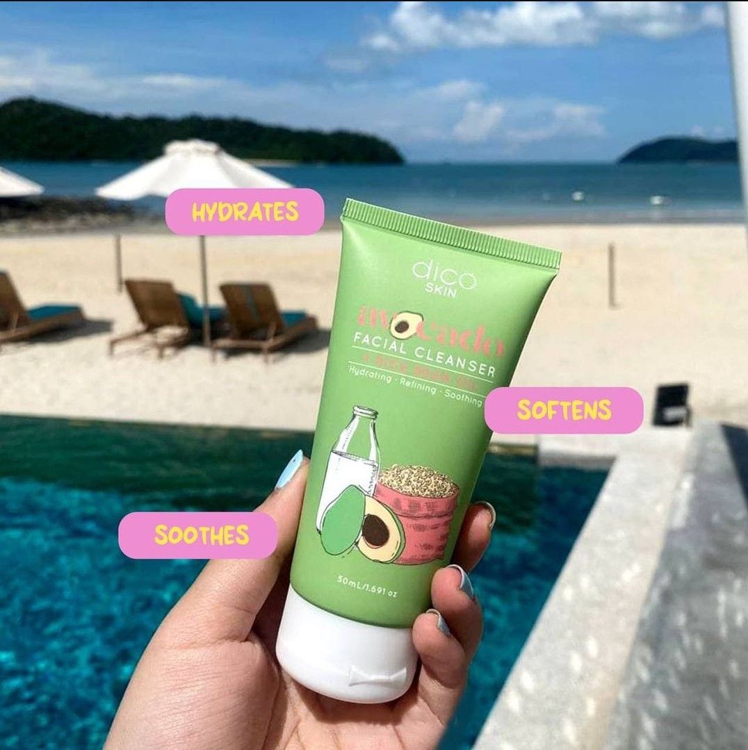 Dico Avocado and Rice Bran Oil Facial Cleanser, Beauty & Personal Care