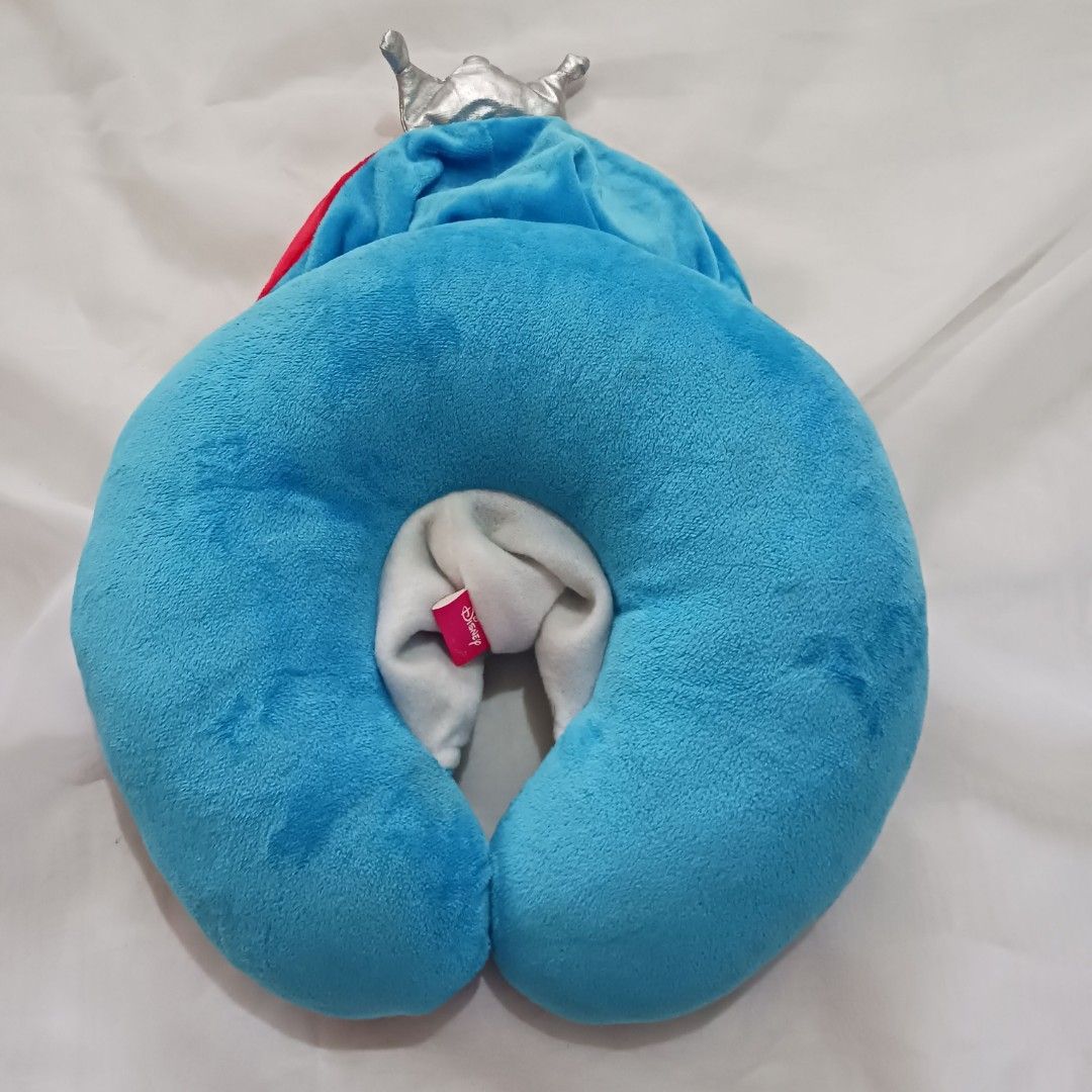Disney neck pillow with hood Princess Ariel Little Mermaid, Furniture