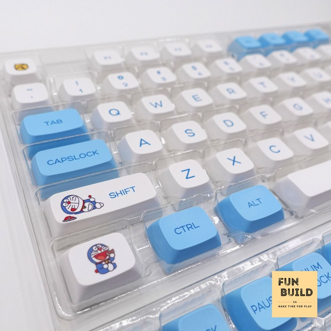 Doraemon Keycaps XDA Profile PBT Dye Sublimation Printing