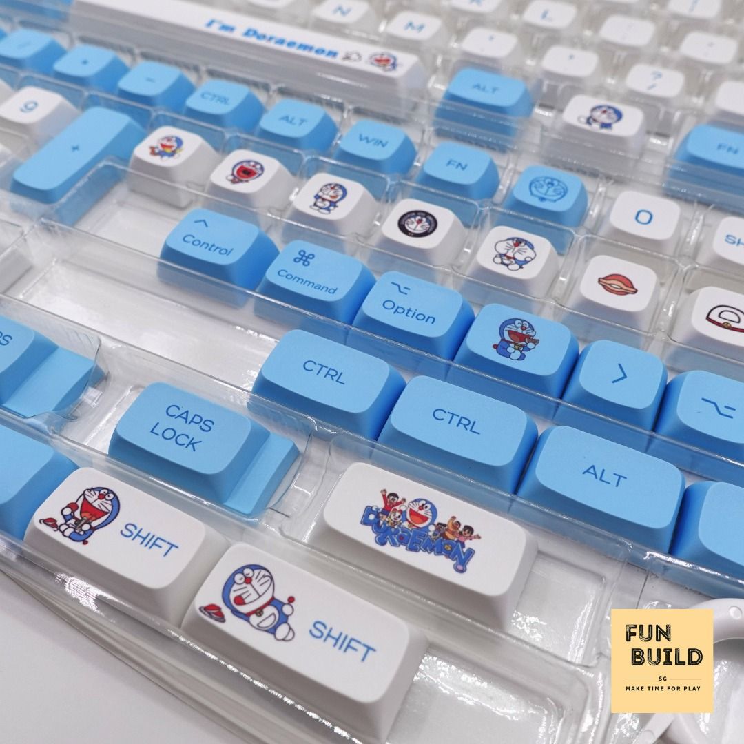 Doraemon Keycaps XDA Profile PBT Dye Sublimation Printing