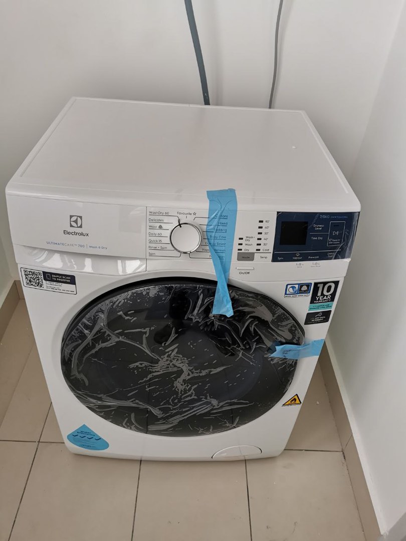 Electrolux Front Load Washer Dryer 7Kg / 5kg, TV & Home Appliances