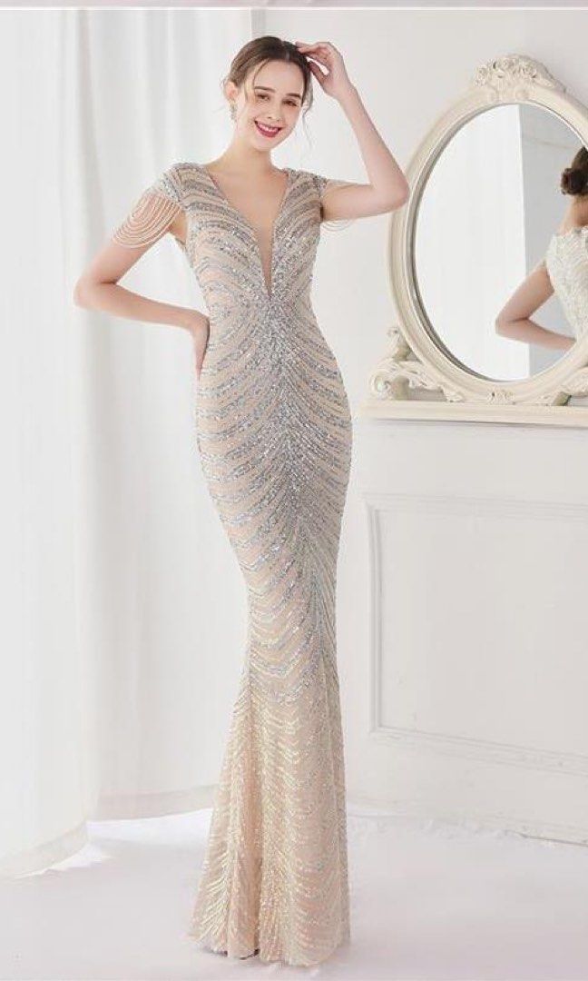 Affordable Burgundy Satin Modest Fashion Elegant Mermaid Formal Long E –  bridalsew
