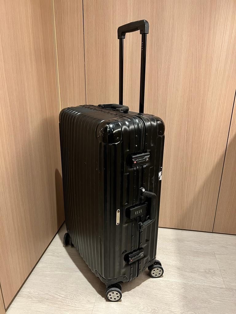 Elle Suitcase 4 Wheeled Luggage, 興趣及遊戲, 旅行, 旅遊 旅行必需品及用品 Carousell