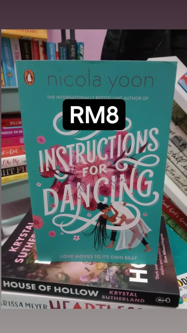english-novel-instructions-for-dancing-nicola-yoon-hobbies-toys