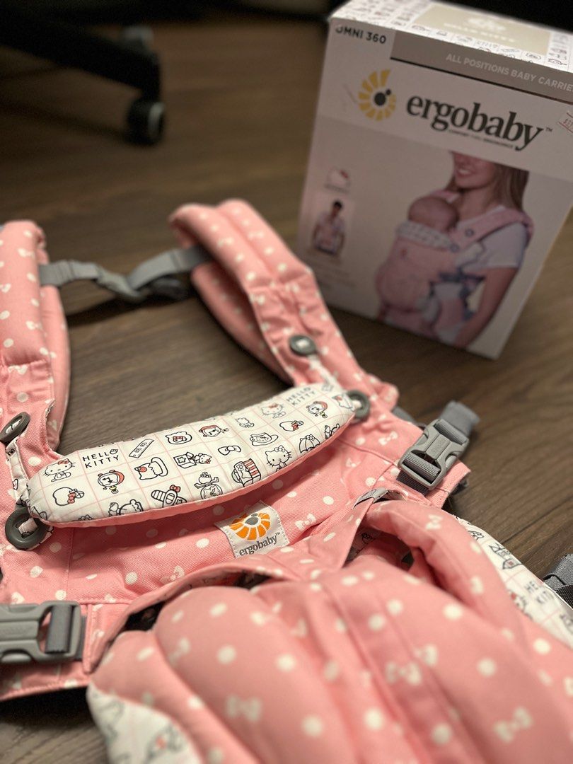 Hello Kitty limited Edition Ergobaby OMNI 360 ALL POSITIONS BABY CARRIER HELLO KITTY Babies Kids Going Out Carriers Slings on Carousell