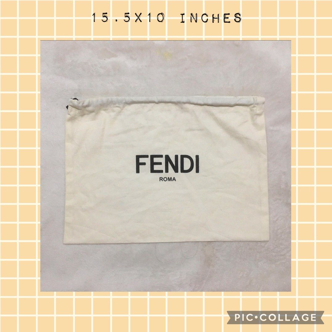 Fendi Dust Bag 15.5x10