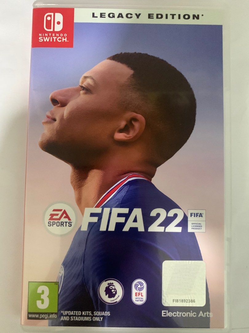 FIFA 22 Nintendo switch, Video Gaming, Video Games, Nintendo on