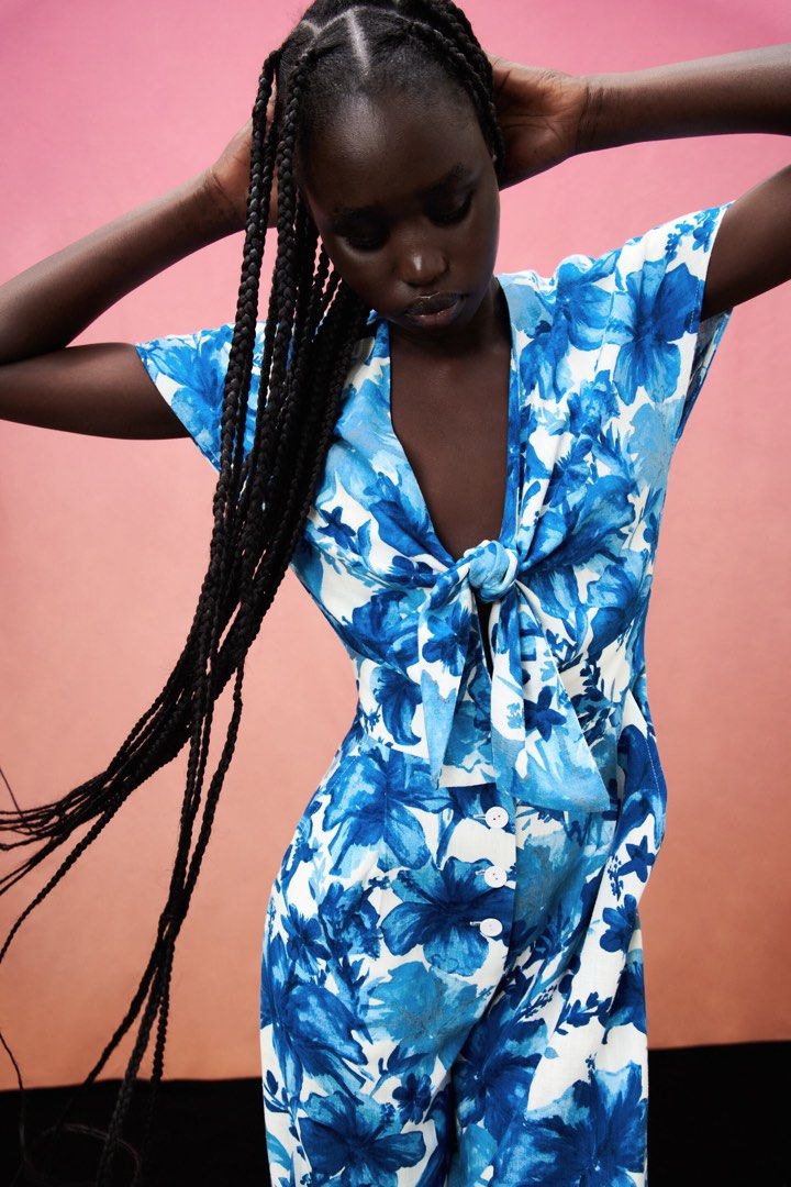 Zara Floral Jumpsuit
